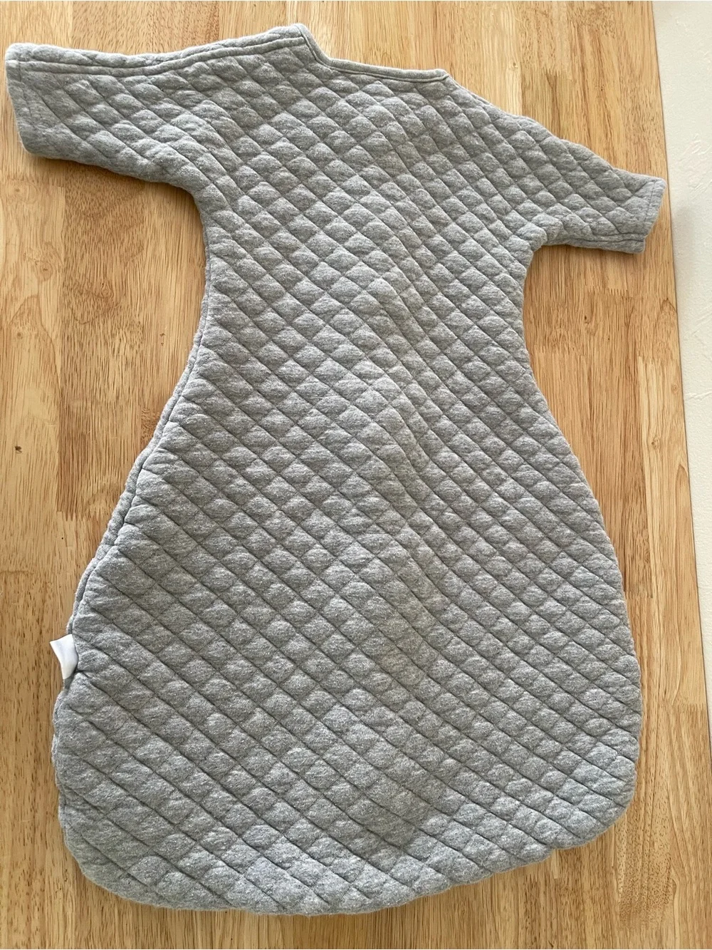 Halo Quilted Gray Sleep Sack Baby Pajama
